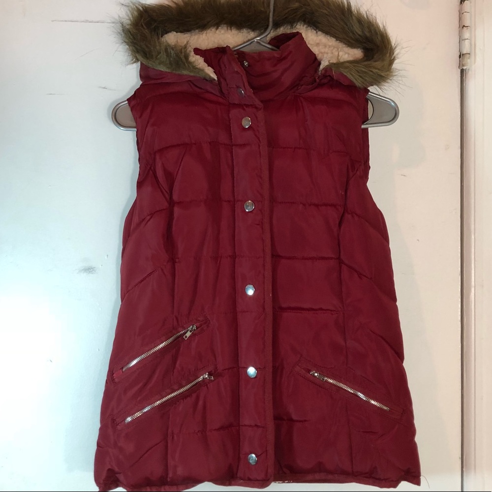 Red Vest with the softest interior